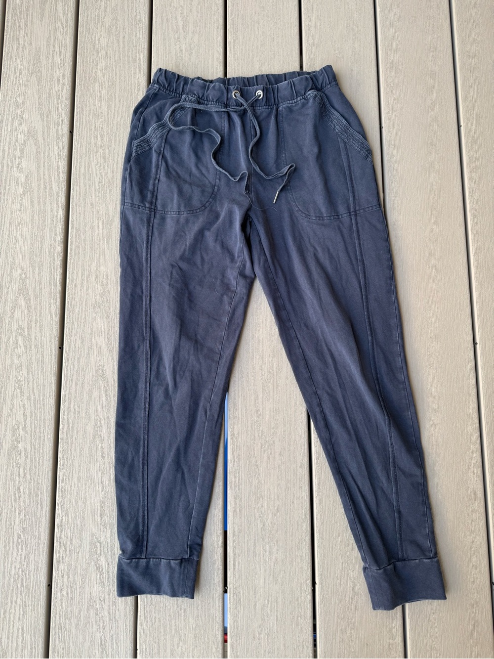Saturday/Sunday Blue Washed Jogger Pants